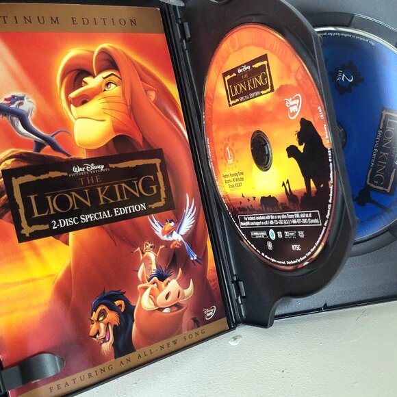 Disney The Lion King Special Platinum Edition DVD 2 Disc Set - Picture 6 of 7